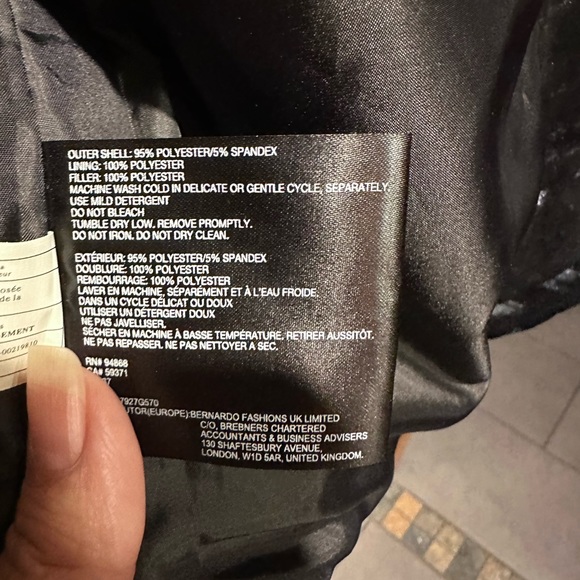 BERNARDO PUFF JACKET DEEP BLUE - Picture 7 of 10